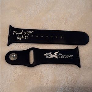 Peloton Boo Crew Black Wristband